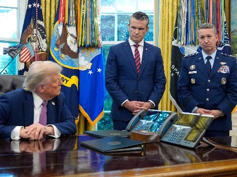 Trump: 'Fake News' That Top General Against Iran War