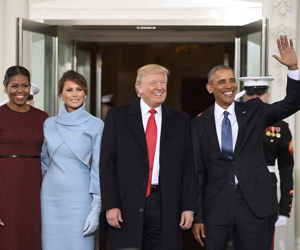 Trump's Big Day Underway: First, Church before Swearing-in