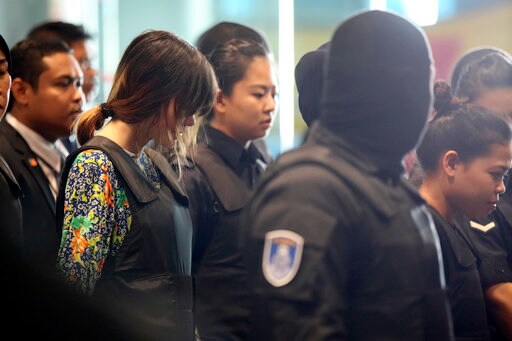 The Latest: Suspect in Kim Murder Emotional on Airport Visit