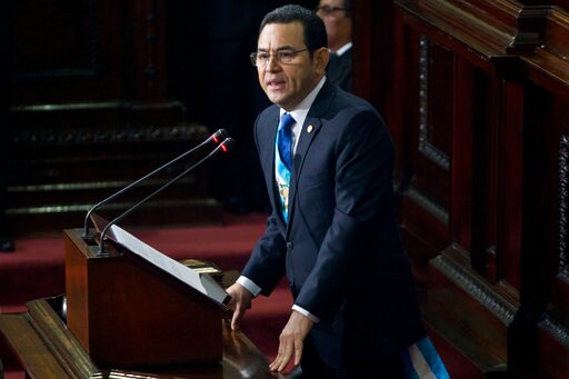 The Latest: Guatemala Congress Backs Morales in Key Vote