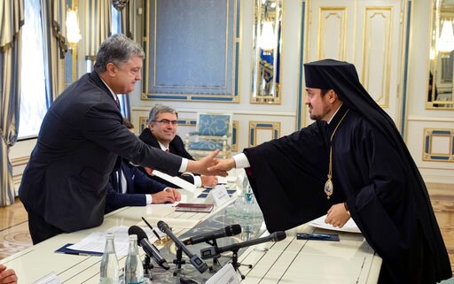 Orthodox Envoys Meet with Ukraine's President