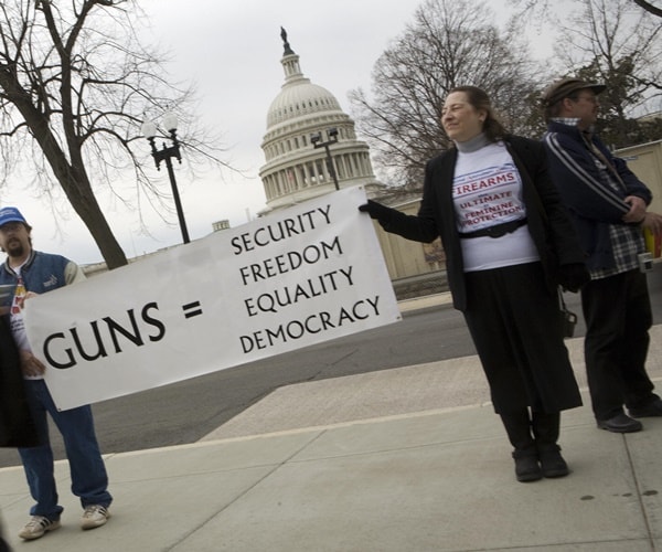 Clinton: 'If' Guns a Right, They're Subject to Regulations