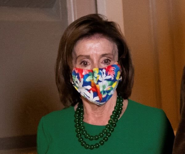 masked Nancy Pelosi