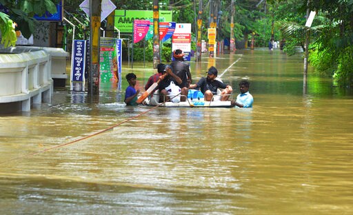 People Plucked from Rooftops as Indian Floods Kill 324