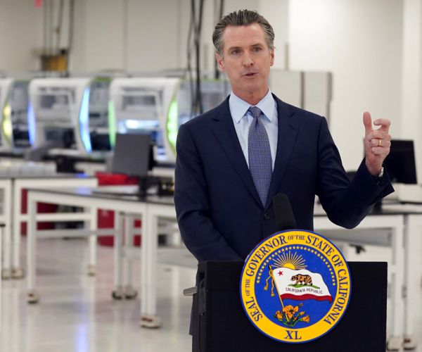 One of Calif. Gov. Newsom's Children Under Quarantine