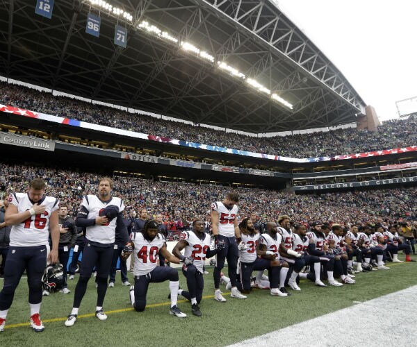 Most on Team Kneel After Texans Owner's Comments