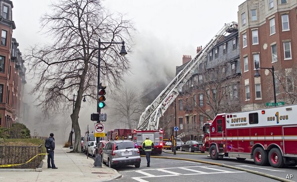 Boston Fire Injures 18, 1 Firefighter Seriously, in Back Bay