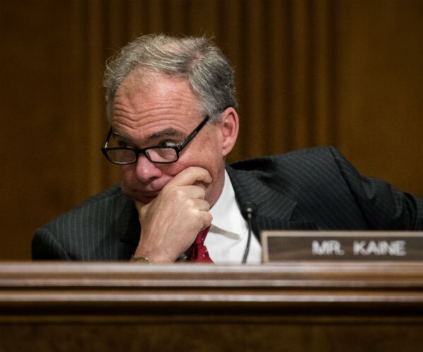 Sen. Kaine: Won't Play 'Guessing Game' of Clinton VP Pick