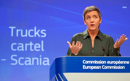 EU Slaps Truck Maker Scania with $1 Billion Cartel Fine