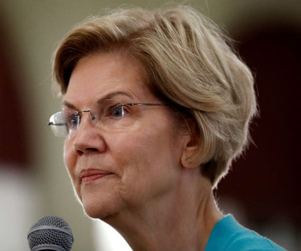 democratic presidential candidate sen elizabeth warren speaks to residents in iowa