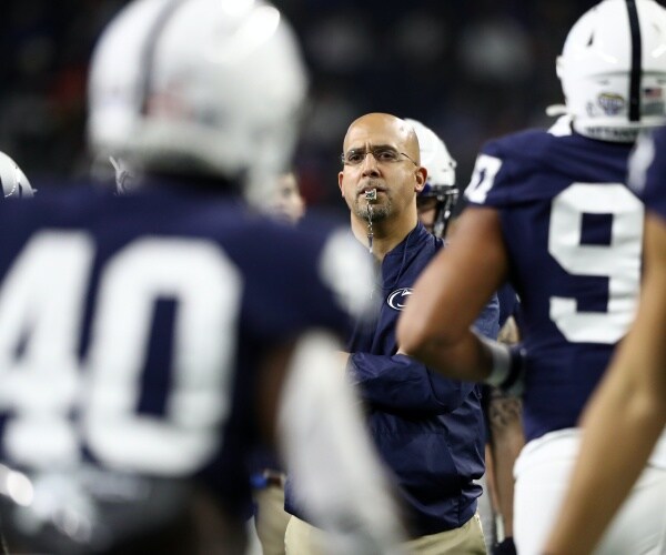 Penn State Nittany Lions  on the field 