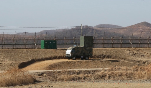 South Korea Halts Loudspeaker Broadcasts along Border with Rival North Korea