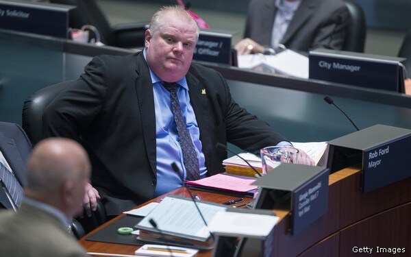 Rob Ford Votes 'No' on Congratulating Olympians