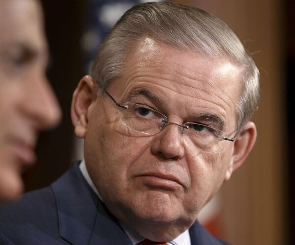 sen. bob menendez is shown