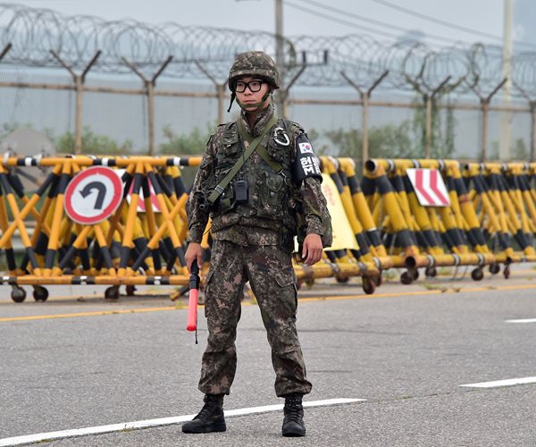 North and South Korea Exchange Artillery Fire