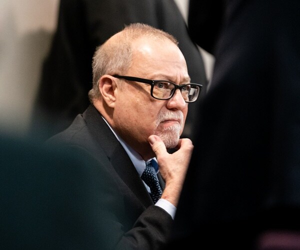 gregory mcmichael sits in courtroom