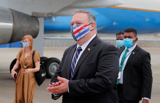 Pompeo, in Indonesia, Renews China Attacks as US Vote Looms