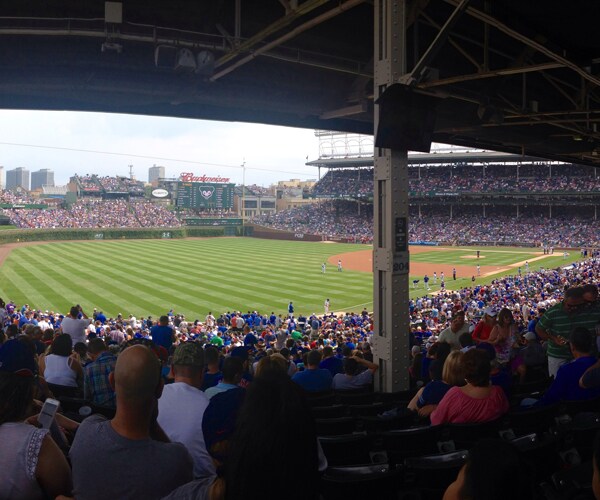 Wrigley Scoreboard: Bucket Hat Might Have Saved Fan Injured at Stadium