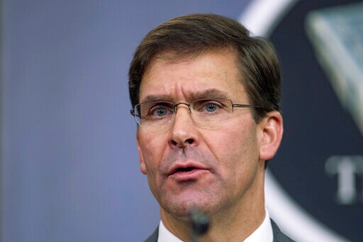 US Defense Chief Esper Cautions Europe to be Wary of China