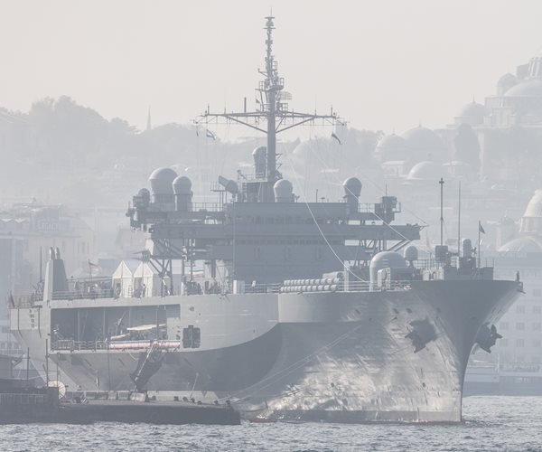 U.S. Navy command and control ship USS Mount Whitney