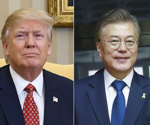 SKorea's Moon: US Troops Don't Have to Leave if NKorea Signs Peace Treaty