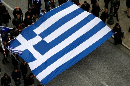 Protesters Gathering in Athens for Macedonia Name Rally