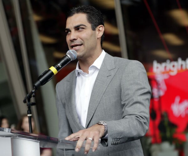 Mayor Francis Suarez is shown