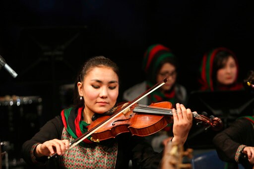 First Afghan Women's Orchestra Tries to Change Attitudes