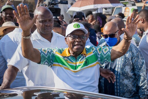 Former South African President Zuma Faces Expulsion from ANC after Joining a Rival Party