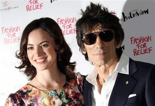 Ronnie Wood, Wife Sally Humphreys Welcome Twin Daughters
