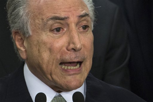 Brazil's Suspended Leader Vows Fight as Fill-in Urges Unity