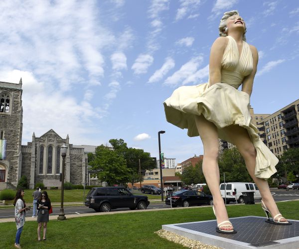 Some Like It Not: Marilyn Monroe Statue Has Church Venting