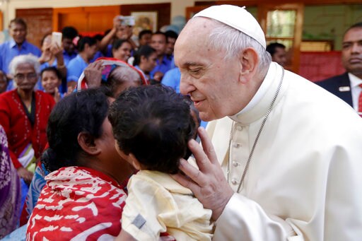 Pope Recalls Suffering Faces from Myanmar, Bangladesh Trip