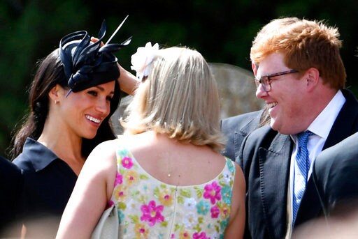 Royal Couple at Friend's Wedding on Meghan's 37th Birthday