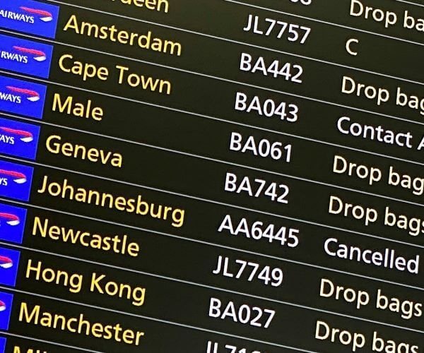 U.K. cancels flights from South Africa