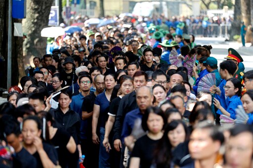 Vietnam Communist Party Chief's Funeral Draws Thousands of Mourners, Including World Leaders