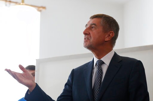 The Latest: Centrist Babis Leads Early Results in Czech Vote