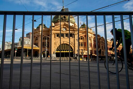 Asia Today: Melbourne Virus Outbreak Steadies, China's Falls