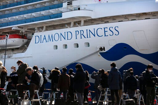Japan Confirms 39 New Virus Cases, 174 Total on Cruise Ship