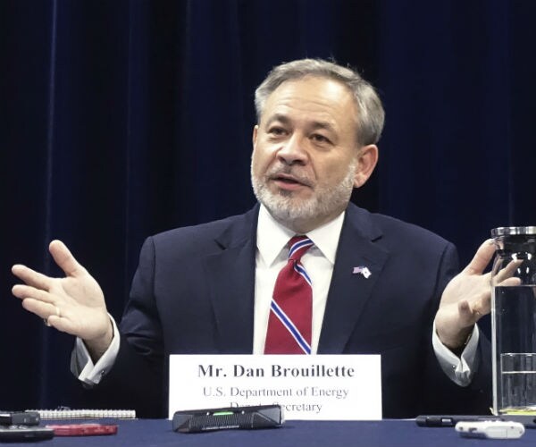 dan brouillette is shown 