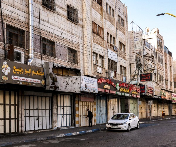 hebron mideast closed shops and other businesses 