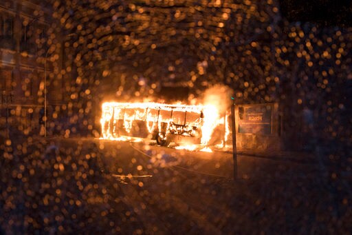 Buses Torched, Roads Blocked, Clashes During Brazil Strike