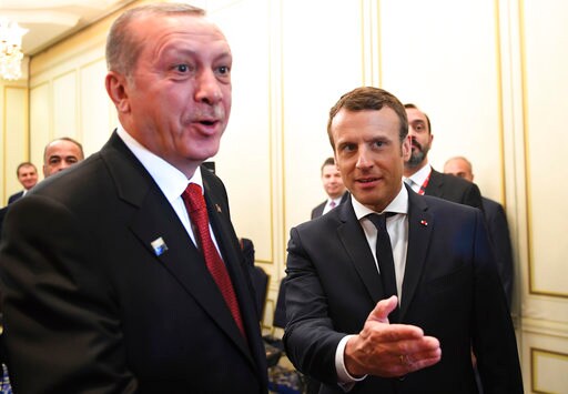 Turkey's Leader Confronted by France, Germany at NATO Summit