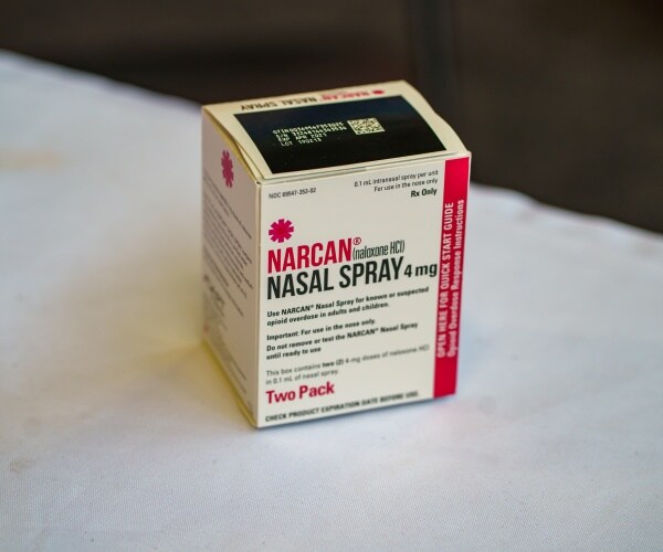 box of Narcan nasal spray