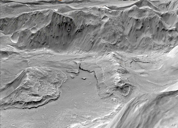Scientists Discover Ancient Supervolcanoes on Mars