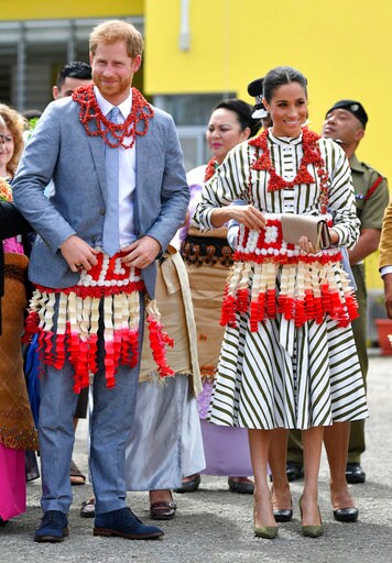 Royals Harry and Meghan Dedicate Forest Reserves in Tonga