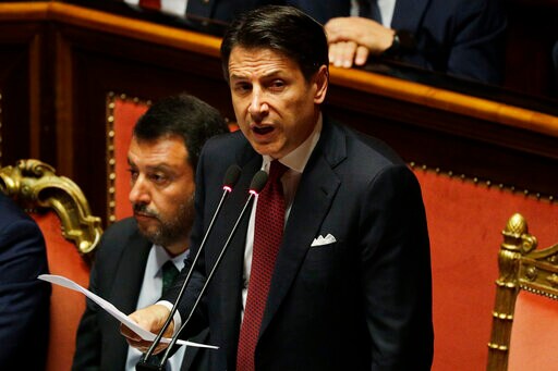Conte Asked to Seek New Italy Gov't Aimed at Foiling Salvini