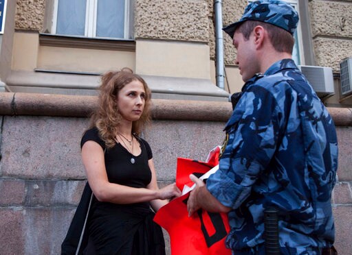 Pussy Riot Activist Protests Torture in Russian Prisons