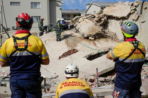Rescue Effort for Dozens Missing in South Africa Building Collapse Are Boosted by 1 More Survivor