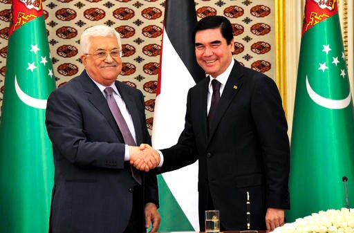Palestinian Leader Visits Turkmenistan for the 1st Time
